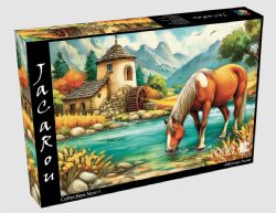 NOVIA CASSE-TÊTE 1000 PIÈCES - PAUSE AU RUISSEAU (MILLSTREAM PAUSE) #JP-MILL1000 (0326)